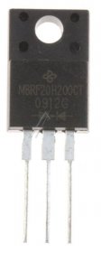 Taiwan Semiconductor Diode - 200v-2x10a Mbrf20h200ct Schottky Diode To-220fp