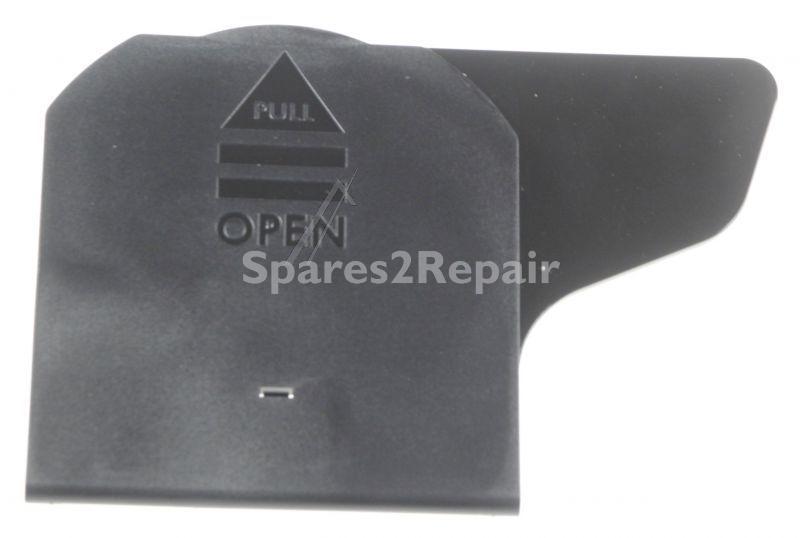 Door - 5313213411 Door Black (pp) Ecam [Delonghi]