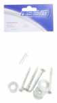 A.s.sat Screw Sat/bk+aerial Technique - Schraubenset 4st. 8x 50mm Mit 4 U-scheiben