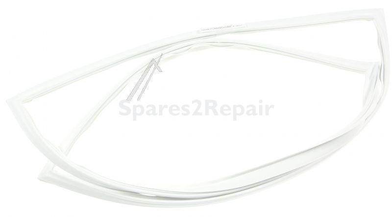 Liebherr Freezer Door Seal - 711108400 Magnetic Door Seal 4-sided White