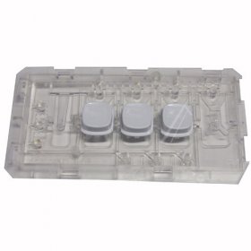 Switch Set - 2867700200 C00907207 Light Guide - Button Assembly (white) [Arcelik]