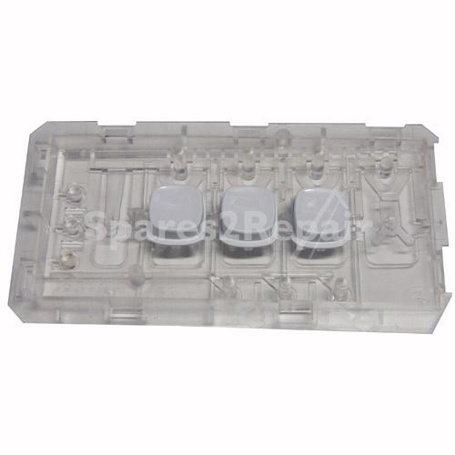 Switch Set - 2867700200 C00907207 Light Guide - Button Assembly (white) [Arcelik]
