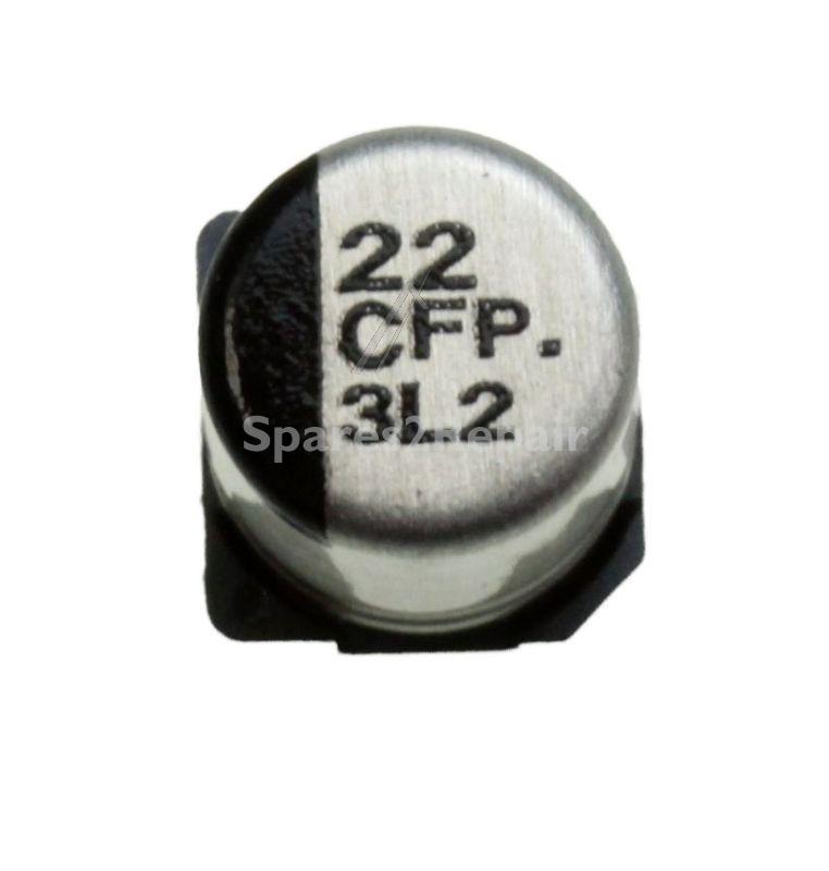 Panasonic 16v Smd electrolytic 105 Degre - 22uf-16v Eeefp1c220ar Smd-elco Pan Capacitor 105° 5x5 8mm
