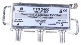 Triax Antenna Splitter Sat/terrestri - Cts2400 Combier Bereichsweiche