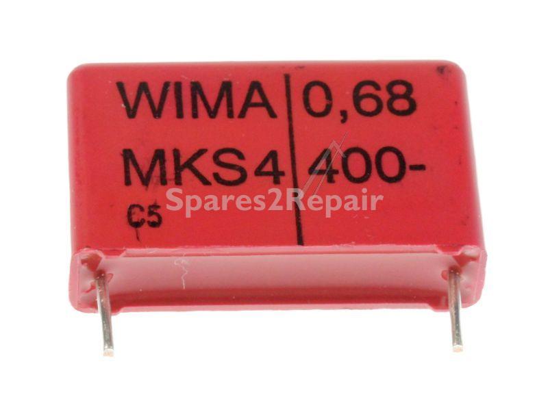 Wima Mks4 Pulse Capacitor - 0 68uf-400v Mks4g036805d00mssd Mks4-capacitor Rm22 5