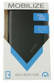 Mobilize Leather Bag Gsm - 26930 Mobilize Classic Gelly Wallet Book Case Motorola Moto One Zoom Black