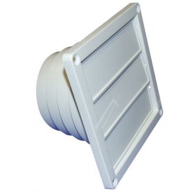 Nedco Air Extracter Flap - 502300 625 005 00 Extractor Fan Flap White Univ 100-130mm
