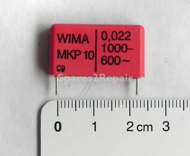 Wima Fkp1 Pulse Capacitor - 0 022uf-1000v Fkp1o122205f00kssd Fkp1 Impulse Capacitor Rm22 5