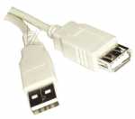 Compatible Type A Plug-type A Socket Usb 2.0 - Usb Ext Lead - Usb-a Plug - Usb-a Socket 5 0m