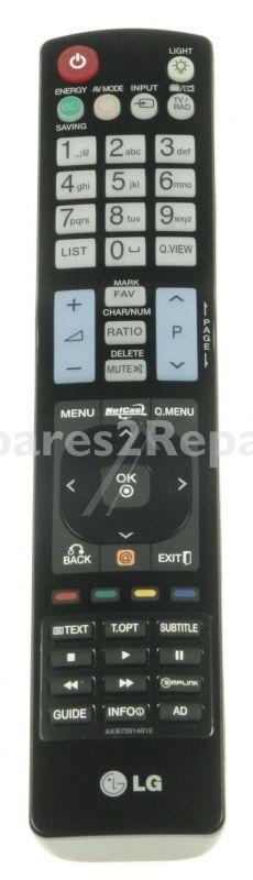 Lg Ir remote Control - 6710v00092e Remote Controller Mf02ha W-o Txt Mw-30mf02ha W-o