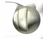 Naber Bent Flat Pipe - F-ur 150 4043012 Deflection Piece 90° With Round Pipe 500mm - Compairflow 150