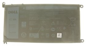 Dell Laptop Battery - Wdx0r 8yprw Primary Battery 42wh 3c Lithium Lgc