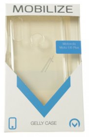 Mobilize Leather Bag Gsm - 26927 Mobilize Gelly Case Motorola Moto E6 Plus Clear