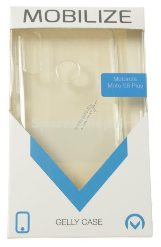 Mobilize Leather Bag Gsm - 26927 Mobilize Gelly Case Motorola Moto E6 Plus Clear