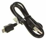 Usb-connector - Usb Cabel - Black Length 1m