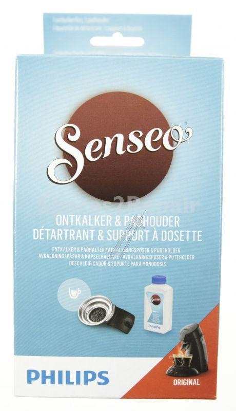 Philips Saeco Pad Holder - 882652201010 Ca6522-01 1cup Padholder + 1 Liquid Descaler