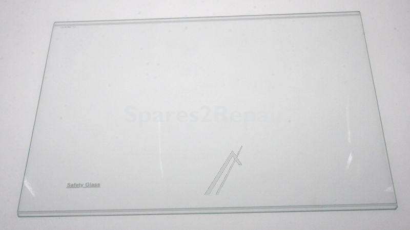 Glass Panel - 4618830500 C00879545 Glass Shelf 415x293 Safety Glass (left) [Arcelik]