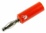 Com Banana Plug - Banana Plug, Red