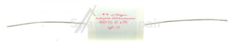 Mundorf Foil Capacitor - 1uf-630v Audio Filmcap. Axial 85° 16x26mm