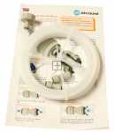 John Guest Inlet Hose Assembly - Set22-n Inlet Tube For Side By Side-appliances Universal-kit Milky