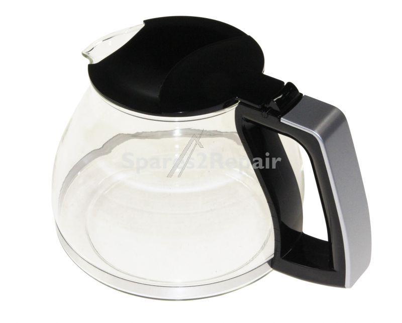 Melitta Coffee Pot - 6562595 Glass Jug Black-silver