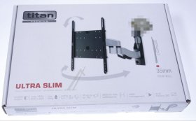 Titan Wall Mounting Bracket - Ultra Slim Pro L Premium Tv Wandhalter, Super Slim, Full Motion, Vesa 400