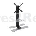 Erard Universal Stand - Will 1050l Tv Stand On Casters With Shelf For Screens From 30 To 65 - Black - 039031